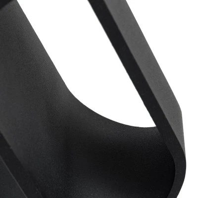 Μοντέρνο φωτιστικό τοίχου LED kelvo® EDEN 10W 950lm 60° AC 220-240V IP20 θερμό λευκό 2700K Bridgelux COB chip μαύρο ματ 16x10.5x9cm