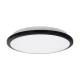 Πλαφονιέρα οροφής TUFFIN LED 24W μονόφωτη AC 220-240V IP54 φυσικό λευκό 4500K μαύρη & λευκή 30cm