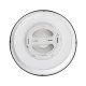 Πλαφονιέρα οροφής TUFFIN LED 24W μονόφωτη AC 220-240V IP54 φυσικό λευκό 4500K μαύρη & λευκή 30cm