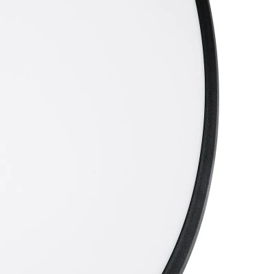 Πλαφονιέρα οροφής TUFFIN LED 24W μονόφωτη AC 220-240V IP54 φυσικό λευκό 4500K μαύρη & λευκή 30cm