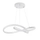 GloboStar® DEXTER 61050 Κρεμαστό Φωτιστικό Οροφής Design LED CCT 72W 8064lm 300° AC 220-240V - Εναλλαγή Φωτισμού μέσω Τηλεχειριστηρίου All In One Ψυχρό 6000k+Φυσικό 4500k+Θερμό 2700k Dimmable Φ56cm - Λευκό - 3 Years Warranty