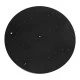 GloboStar® NARNIA 61259 Πλαφονιέρα Οροφής LED CCT 100W 11500lm 120° AC 220-240V - Εναλλαγή Φωτισμού μέσω Τηλεχειριστηρίου All In One Ψυχρό 6000k+Φυσικό 4500k+Θερμό 2700k Dimmable Φ60 x Υ10cm - Μαύρο - 3 Years Warranty