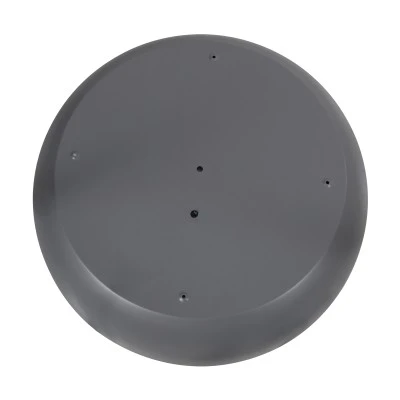 GloboStar® ANATOLIA 61265 Πλαφονιέρα Οροφής LED CCT 75W 8625lm 120° AC 220-240V - Εναλλαγή Φωτισμού μέσω Τηλεχειριστηρίου All In One Ψυχρό 6000k+Φυσικό 4500k+Θερμό 2700k Dimmable Φ60cm - Γκρι Ανθρακί - 3 Years Warranty
