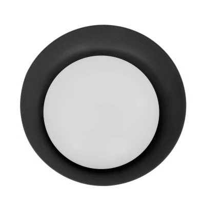 Κρεμαστή Πλαφονιέρα Οροφής LED CCT 60W 6900lm 120° AC 220-240V - Εναλλαγή Φωτισμού μέσω Τηλεχειριστηρίου All In One  Dimmable Φ43cm - Μαύρο