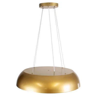 Κρεμαστή Πλαφονιέρα Οροφής LED CCT 75W 8625lm 120° AC 220-240V - Εναλλαγή Φωτισμού μέσω Τηλεχειριστηρίου All In One Dimmable Φ60cm - Χρυσό Κρεμαστή Πλαφονιέρα Οροφής LED CCT 75W 8625lm 120° AC 220-240V - Εναλλαγή Φωτισμού μέσω Τηλεχειριστηρίου All In One Dimmable Φ60cm - Χρυσό