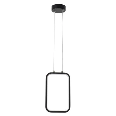 Κρεμαστό φωτιστικό DEROBA γραμμικό LED CCT 12W 1320lm με γωνία 360° και εναλλαγή φωτισμού μέσω διακόπτη On/Off All In One 3 χρόνια εγγύηση Μ16 x Π1.6 x Υ25.5cm