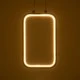 GloboStar® NEROBA 61301 Κρεμαστό Φωτιστικό Οροφής Linear Design LED CCT 12W 1320lm 360° AC 220-240V - Εναλλαγή Φωτισμού μέσω Διακόπτη On/Off All In One Ψυχρό 6000k+Φυσικό 4500k+Θερμό 2700k Μ16 x Π1.6 x Υ25.5cm - Χρυσό Βούρτσας - 3 Years Warranty