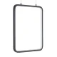 GloboStar® NEROBA 61302 Κρεμαστό Φωτιστικό Οροφής Linear Design LED CCT 18W 1980lm 360° AC 220-240V - Εναλλαγή Φωτισμού μέσω Διακόπτη On/Off All In One Ψυχρό 6000k+Φυσικό 4500k+Θερμό 2700k Μ29 x Π2 x Υ36cm - Μαύρο - 3 Years Warranty