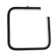 Κρεμαστό φωτιστικό CEROBA τετράγωνο μαύρο Linear Design LED CCT 12W 1320lm με γωνία φωτός 360° και εναλλαγή φωτισμού μέσω διακόπτη On/Off All In One AC 220-240V