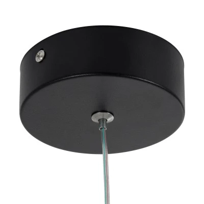 Κρεμαστό φωτιστικό CEROBA τετράγωνο μαύρο Linear Design LED CCT 12W 1320lm με γωνία φωτός 360° και εναλλαγή φωτισμού μέσω διακόπτη On/Off All In One AC 220-240V