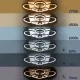 Φωτιστικό Οροφής Design LED ROYAL-R CCT 135W 16200lm 360° AC 220-240V - Εναλλαγή Φωτισμού μέσω Τηλεχειριστηρίου All In One - Μαύρο GloboStar® ROYAL-R 61323 Φωτιστικό Οροφής Design LED CCT 135W 16200lm 360° AC 220-240V - Εναλλαγή Φωτισμού μέσω Τηλεχειριστηρίου All In One Ψυχρό 6000k+Φυσικό 4500k+Θερμό 2700k Dimmable Μ80.5 x Π59 x Υ12cm - Μαύρο - 3 Years Warranty