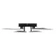 Φωτιστικό Οροφής Design LED ROYAL-S CCT 135W 16200lm 360° AC 220-240V - Εναλλαγή Φωτισμού μέσω Τηλεχειριστηρίου All In One- Μαύρο GloboStar® ROYAL-S 61325 Φωτιστικό Οροφής Design LED CCT 135W 16200lm 360° AC 220-240V - Εναλλαγή Φωτισμού μέσω Τηλεχειριστηρίου All In One Ψυχρό 6000k+Φυσικό 4500k+Θερμό 2700k Dimmable Μ58.5 x Π58.5 x Υ12cm - Μαύρο - 3 Years Warranty