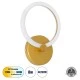 Φωτιστικό τοίχου - απλίκα MATILDA Design LED CCT 8W 960lm 360° με διάστασηΜ2xΠ5xΥ25.5cm χρυσό χρώμα Φωτιστικό τοίχου - απλίκα MATILDA Design LED CCT 8W 960lm 360° με διάστασηΜ2xΠ5xΥ25.5cm χρυσό χρώμα