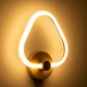 Μοντέρνα επιτοίχια απλίκα LED kelvo® REGINA 8W 960lm 360° AC 220-240V IP20 ρυθμιζόμενο λευκό CCT με εναλλαγή χρωμάτων 2700K/4500K/6000K χρυσό 25x7x28.5cm
