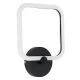 Μοντέρνα επιτοίχια απλίκα LED kelvo® ELIZA 8W 960lm 360° AC 220-240V IP20 ρυθμιζόμενο λευκό CCT με εναλλαγή χρωμάτων 2700K/4500K/6000K μαύρο ματ 22x5x28.5cm