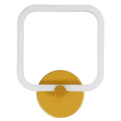 Μοντέρνο φωτιστικό τοίχου - απλίκα LED kelvo® ELIZA 8W 960lm 360° AC 220-240V IP20 ρυθμιζόμενο λευκό CCT με εναλλαγή χρωμάτων 2700K/4500K/6000K χρυσό 22x5x28.5cm