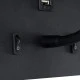 Μοντέρνα επιτοίχια απλίκα ανάγνωσης με USB φορτιστή kelvo® IBIS LED 10W 1100lm 4500K μαύρο ματ 10x6.1x18cm
