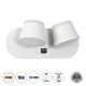 Επιτοίχια απλίκα ανάγνωσης με USB φορτιστή kelvo® REGENCY LED 16W 1840lm φυσικό λευκό 4500K λευκό ματ 16.5x12x10cm