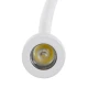Μοντέρνο φωτιστικό τοίχου kelvo® ROULETTE-S απλίκα reading light με φορτιστή USB 3A και ντουί E27 LED 3W 360lm φυσικό λευκό 4500K λευκό & μπεζ 17x20x37cm σετ 2 τεμαχίων