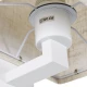 Μοντέρνο φωτιστικό τοίχου kelvo® ROULETTE-S απλίκα reading light με φορτιστή USB 3A και ντουί E27 LED 3W 360lm φυσικό λευκό 4500K λευκό & μπεζ 17x20x37cm σετ 2 τεμαχίων