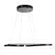 Κρεμαστό Φωτιστικό LED Μαύρο 75W 8400lm CCT Dimmable – Τηλεχειριστήριο, 300° Γωνία Φωτισμού