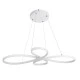 Λευκό μοντέρνο κρεμαστό φωτιστικό BUTTERFLY LED CCT 75W 8400lm AC 220-240V με γωνία θέασης 300° και ρύθμιση φωτισμού μέσω τηλεχειριστηρίου