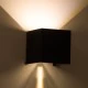 Μοντέρνη επιτοίχια απλίκα LED kelvo® AXIS-S 10W 1150lm θερμό λευκό 2700K IP65 γκρι ανθρακί ματ 10x10x10cm 60561 Μοντέρνη επιτοίχια απλίκα LED kelvo® AXIS-S 10W 1150lm θερμό λευκό 2700K IP65 γκρι ανθρακί ματ 10x10x10cm 60561