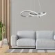 Κρεμαστό Φωτιστικό Design LED DEXTER CCT 72W 8064lm 300° AC 220-240V - Εναλλαγή Φωτισμού μέσω Τηλεχειριστηρίου All In One - Νίκελ Ασημί Βούρτσας GloboStar® DEXTER 60498 Κρεμαστό Φωτιστικό Οροφής Design LED CCT 72W 8064lm 300° AC 220-240V - Εναλλαγή Φωτισμού μέσω Τηλεχειριστηρίου All In One Ψυχρό 6000k+Φυσικό 4500k+Θερμό 2700k Dimmable Φ56cm - Νίκελ Ασημί Βούρτσας - 3 Years Warranty