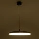GloboStar® BARON 61255 Κρεμαστή Πλαφονιέρα Οροφής LED CCT 24W 2880lm 120° AC 220-240V - Εναλλαγή Φωτισμού μέσω Διακόπτη On/Off All In One Ψυχρό 6000k+Φυσικό 4500k+Θερμό 2700k Φ40 x Υ10cm - Λευκό - 3 Years Warranty