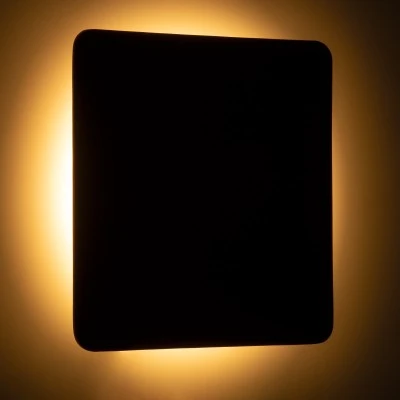 Μοντέρνο φωτιστικό τοίχου LED kelvo® HELIO-S 12W 1380lm IP65 θερμό λευκό 2700K μαύρο ματ 26x5x26cm Μοντέρνο φωτιστικό τοίχου LED kelvo® HELIO-S 12W 1380lm IP65 θερμό λευκό 2700K μαύρο ματ 26x5x26cm