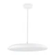 GloboStar® BARON 61255 Κρεμαστή Πλαφονιέρα Οροφής LED CCT 24W 2880lm 120° AC 220-240V - Εναλλαγή Φωτισμού μέσω Διακόπτη On/Off All In One Ψυχρό 6000k+Φυσικό 4500k+Θερμό 2700k Φ40 x Υ10cm - Λευκό - 3 Years Warranty