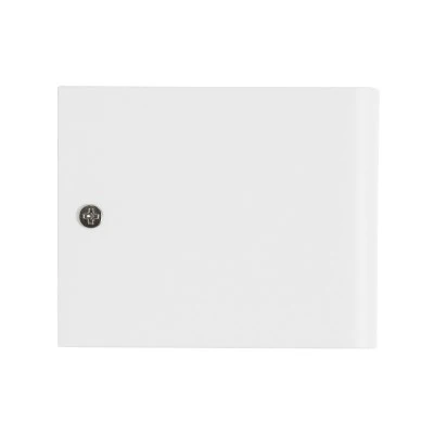 Μοντέρνα επιτοίχια απλίκα LED kelvo® CIRCOA 10W 1000lm 60° AC 220-240V IP44 θερμό λευκό 2700K λευκό ματ 10x8x10cm