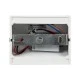 Μοντέρνα επιτοίχια απλίκα LED kelvo® CIRCOA 10W 1000lm 60° AC 220-240V IP44 θερμό λευκό 2700K λευκό ματ 10x8x10cm
