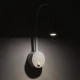 Επιτοίχιο μοντέρνο φωτιστικό LED kelvo® GOOSE 3W 300lm 36° AC 220-240V IP20 φυσικό λευκό 4500K λευκό ματ 6.5x15x24.5cm