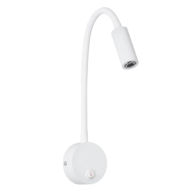 Επιτοίχιο μοντέρνο φωτιστικό LED kelvo® GOOSE 3W 300lm 36° AC 220-240V IP20 φυσικό λευκό 4500K λευκό ματ 6.5x15x24.5cm
