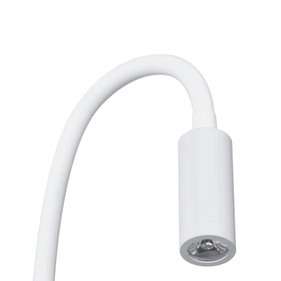 Επιτοίχιο μοντέρνο φωτιστικό LED kelvo® GOOSE 3W 300lm 36° AC 220-240V IP20 φυσικό λευκό 4500K λευκό ματ 6.5x15x24.5cm