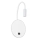 Μοντέρνα επιτοίχια απλίκα ανάγνωσης kelvo® GOOSE LED 6W 600lm 4500K με φορτιστή USB 3A λευκό ματ 15.5x15x30.5cm Μοντέρνα επιτοίχια απλίκα ανάγνωσης kelvo® GOOSE LED 6W 600lm 4500K με φορτιστή USB 3A λευκό ματ 15.5x15x30.5cm