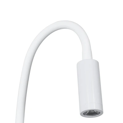 Μοντέρνα επιτοίχια απλίκα ανάγνωσης kelvo® GOOSE LED 6W 600lm 4500K με φορτιστή USB 3A λευκό ματ 15.5x15x30.5cm Μοντέρνα επιτοίχια απλίκα ανάγνωσης kelvo® GOOSE LED 6W 600lm 4500K με φορτιστή USB 3A λευκό ματ 15.5x15x30.5cm