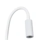 Μοντέρνα επιτοίχια απλίκα ανάγνωσης kelvo® GOOSE LED 6W 600lm 4500K με φορτιστή USB 3A λευκό ματ 15.5x15x30.5cm Μοντέρνα επιτοίχια απλίκα ανάγνωσης kelvo® GOOSE LED 6W 600lm 4500K με φορτιστή USB 3A λευκό ματ 15.5x15x30.5cm