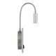 Επιτοίχια απλίκα ανάγνωσης kelvo® GOOSE LED 6W 600lm 36° & 360° με φορτιστή USB 3A φυσικό λευκό 4500K νίκελ βούρτσας 15.5x15x30.5cm