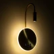 Επιτοίχια απλίκα ανάγνωσης με USB φορτιστή kelvo® GOOSE LED 6W 600lm 36° & 360° AC 220-240V IP20 φυσικό λευκό 4500K χρυσό 15.5x15x30.5cm Επιτοίχια απλίκα ανάγνωσης με USB φορτιστή kelvo® GOOSE LED 6W 600lm 36° & 360° AC 220-240V IP20 φυσικό λευκό 4500K χρυσό 15.5x15x30.5cm
