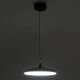 GloboStar® BARON 60886 Κρεμαστή Πλαφονιέρα Οροφής LED CCT 12W 1440lm 120° AC 220-240V - Εναλλαγή Φωτισμού μέσω Διακόπτη On/Off All In One Ψυχρό 6000k+Φυσικό 4500k+Θερμό 2700k Φ25 x Υ8cm - Χρυσό Πλατίνα - 3 Years Warranty