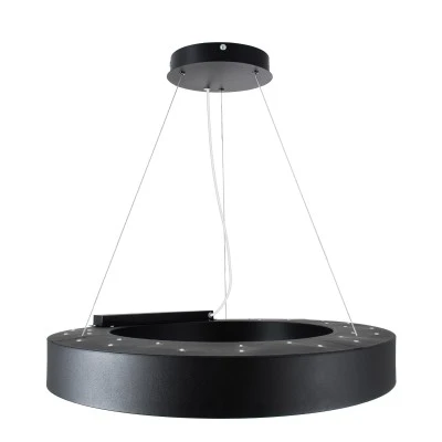 Κρεμαστό Φωτιστικό Δαχτυλίδι-Κύκλος RA LED CCT 67W 7370lm 120° AC 220-240V - Εναλλαγή Φωτισμού μέσω Τηλεχειριστηρίου All In One Dimmable Φ60cm - Μαύρο GloboStar® RA 61194 Κρεμαστό Φωτιστικό Δαχτυλίδι-Κύκλος LED CCT 67W 7370lm 120° AC 220-240V - Εναλλαγή Φωτισμού μέσω Τηλεχειριστηρίου All In One Ψυχρό 6000k+Φυσικό 4500k+Θερμό 2700k Dimmable Φ60cm - Μαύρο - 3 Years Warranty