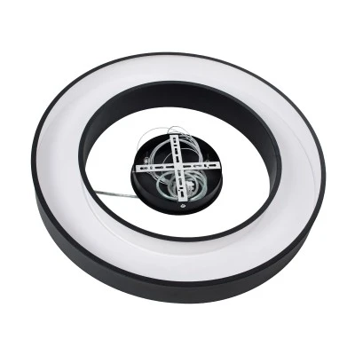 Κρεμαστό Φωτιστικό Δαχτυλίδι-Κύκλος RA LED CCT 67W 7370lm 120° AC 220-240V - Εναλλαγή Φωτισμού μέσω Τηλεχειριστηρίου All In One Dimmable Φ60cm - Μαύρο GloboStar® RA 61194 Κρεμαστό Φωτιστικό Δαχτυλίδι-Κύκλος LED CCT 67W 7370lm 120° AC 220-240V - Εναλλαγή Φωτισμού μέσω Τηλεχειριστηρίου All In One Ψυχρό 6000k+Φυσικό 4500k+Θερμό 2700k Dimmable Φ60cm - Μαύρο - 3 Years Warranty