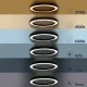 Κρεμαστό Φωτιστικό Δαχτυλίδι-Κύκλος RA LED CCT 100W 11020lm 120° AC 220-240V - Εναλλαγή Φωτισμού μέσω Τηλεχειριστηρίου All In One Dimmable Φ120cm - Λευκό GloboStar® RA 61199 Κρεμαστό Φωτιστικό Δαχτυλίδι-Κύκλος LED CCT 100W 11020lm 120° AC 220-240V - Εναλλαγή Φωτισμού μέσω Τηλεχειριστηρίου All In One Ψυχρό 6000k+Φυσικό 4500k+Θερμό 2700k Dimmable Φ120cm - Λευκό - 3 Years Warranty