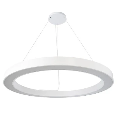 Κρεμαστό Φωτιστικό Δαχτυλίδι-Κύκλος RA LED CCT 100W 11020lm 120° AC 220-240V - Εναλλαγή Φωτισμού μέσω Τηλεχειριστηρίου All In One Dimmable Φ120cm - Λευκό GloboStar® RA 61199 Κρεμαστό Φωτιστικό Δαχτυλίδι-Κύκλος LED CCT 100W 11020lm 120° AC 220-240V - Εναλλαγή Φωτισμού μέσω Τηλεχειριστηρίου All In One Ψυχρό 6000k+Φυσικό 4500k+Θερμό 2700k Dimmable Φ120cm - Λευκό - 3 Years Warranty