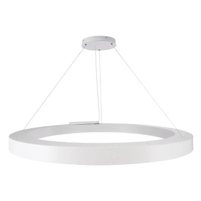 Κρεμαστό Φωτιστικό Δαχτυλίδι-Κύκλος RA LED CCT 100W 11020lm 120° AC 220-240V - Εναλλαγή Φωτισμού μέσω Τηλεχειριστηρίου All In One Dimmable Φ120cm - Λευκό GloboStar® RA 61199 Κρεμαστό Φωτιστικό Δαχτυλίδι-Κύκλος LED CCT 100W 11020lm 120° AC 220-240V - Εναλλαγή Φωτισμού μέσω Τηλεχειριστηρίου All In One Ψυχρό 6000k+Φυσικό 4500k+Θερμό 2700k Dimmable Φ120cm - Λευκό - 3 Years Warranty