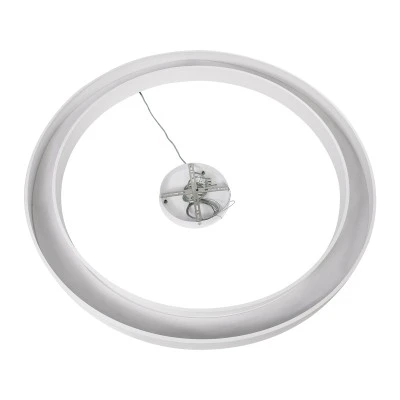 Κρεμαστό Φωτιστικό Δαχτυλίδι-Κύκλος RA LED CCT 100W 11020lm 120° AC 220-240V - Εναλλαγή Φωτισμού μέσω Τηλεχειριστηρίου All In One Dimmable Φ120cm - Λευκό GloboStar® RA 61199 Κρεμαστό Φωτιστικό Δαχτυλίδι-Κύκλος LED CCT 100W 11020lm 120° AC 220-240V - Εναλλαγή Φωτισμού μέσω Τηλεχειριστηρίου All In One Ψυχρό 6000k+Φυσικό 4500k+Θερμό 2700k Dimmable Φ120cm - Λευκό - 3 Years Warranty