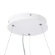GloboStar® BURTON 61201-S Πλαφονιέρα Οροφής LED CCT 67W 7370lm 120° AC 220-240V - Εναλλαγή Φωτισμού μέσω Τηλεχειριστηρίου All In One Ψυχρό 6000k+Φυσικό 4500k+Θερμό 2700k Dimmable Φ40cm - Λευκό - 3 Years Warranty
