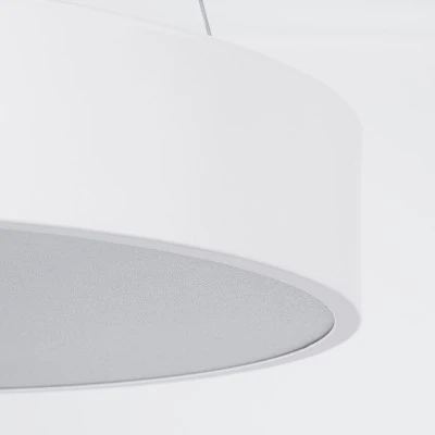 GloboStar® BURTON 61201-S Πλαφονιέρα Οροφής LED CCT 67W 7370lm 120° AC 220-240V - Εναλλαγή Φωτισμού μέσω Τηλεχειριστηρίου All In One Ψυχρό 6000k+Φυσικό 4500k+Θερμό 2700k Dimmable Φ40cm - Λευκό - 3 Years Warranty